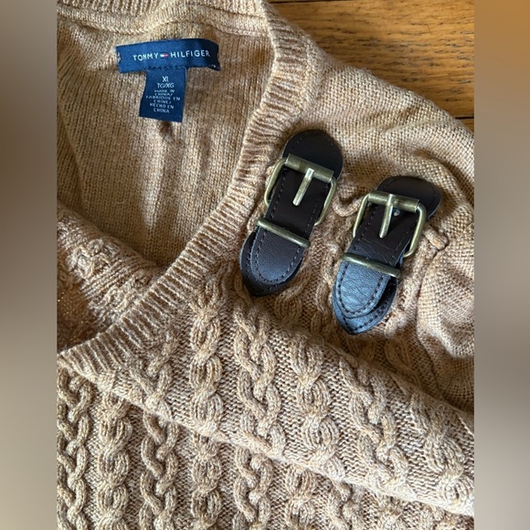 Wool blend knit TH sweater - Picture 4 of 8